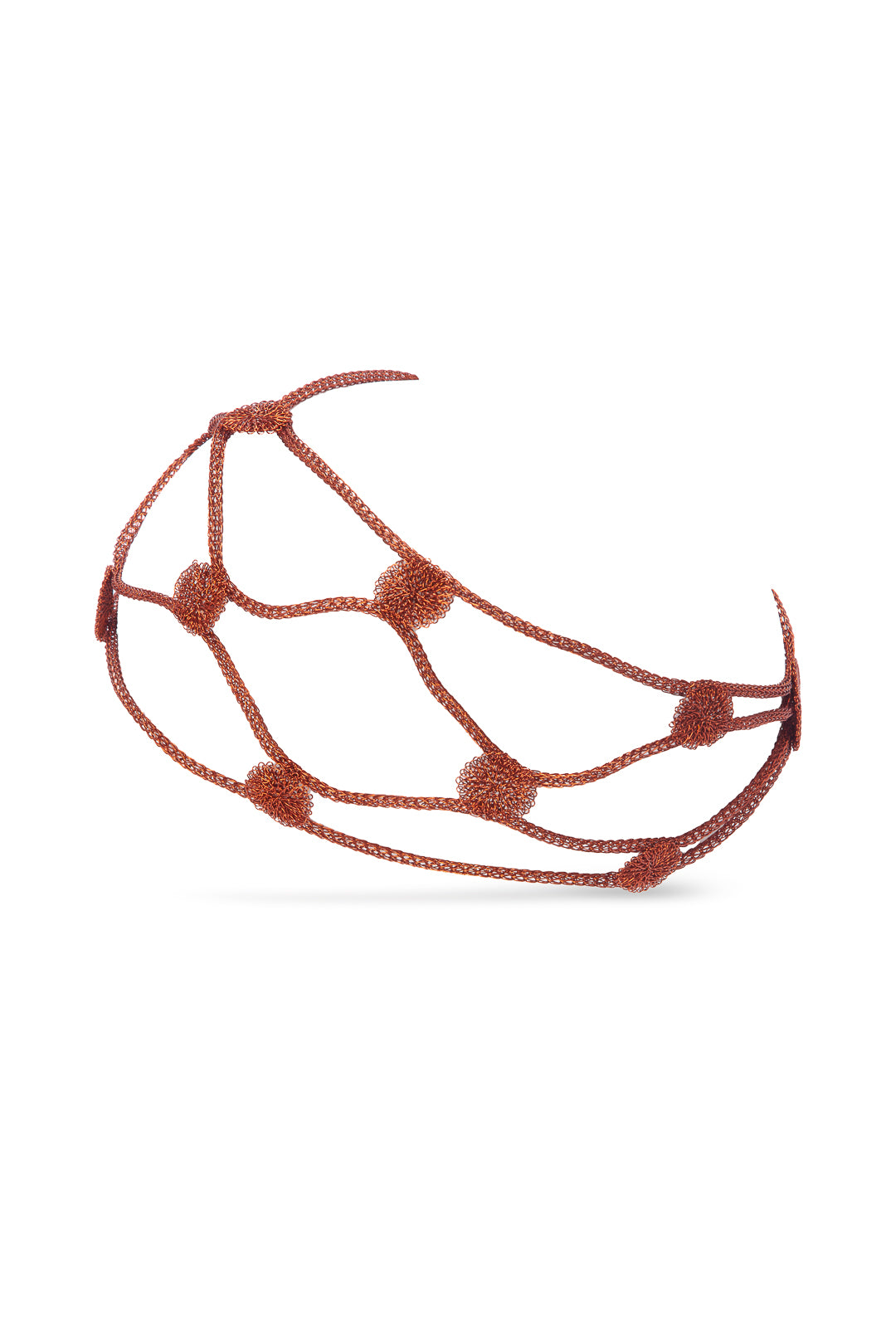Calypso Headpiece Terracotta