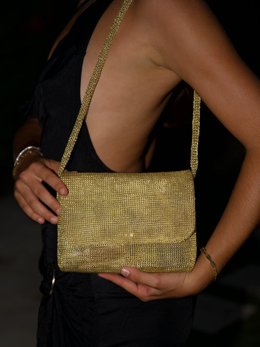 Clio bag Gold