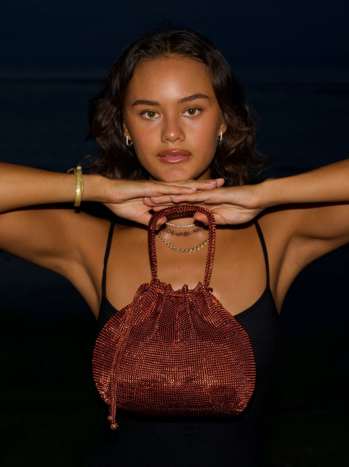 Aphrodite bag Terracotta