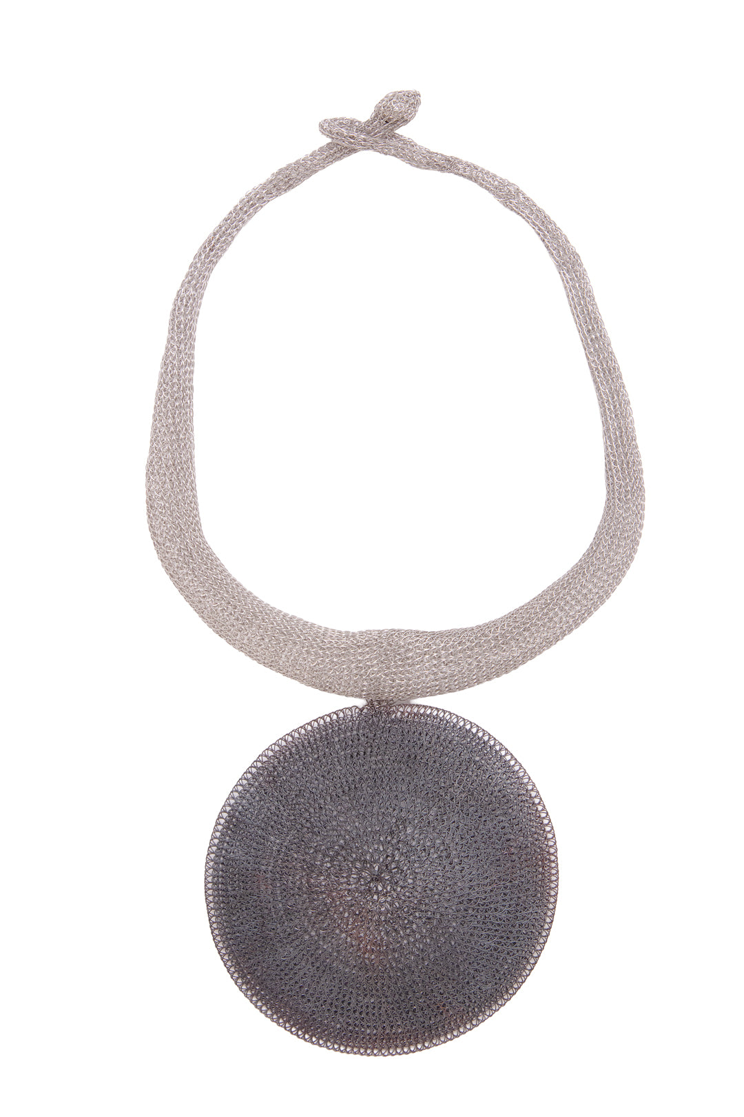 Full Moon necklace Silver