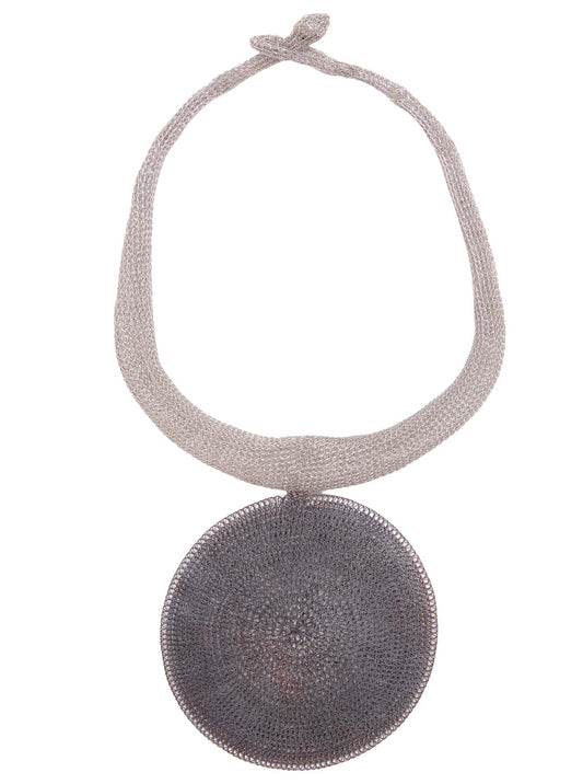 Full Moon necklace Silver