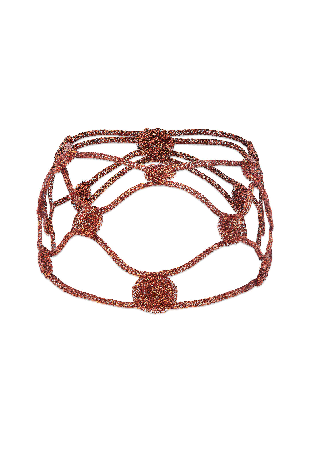 Calypso Headpiece Terracotta