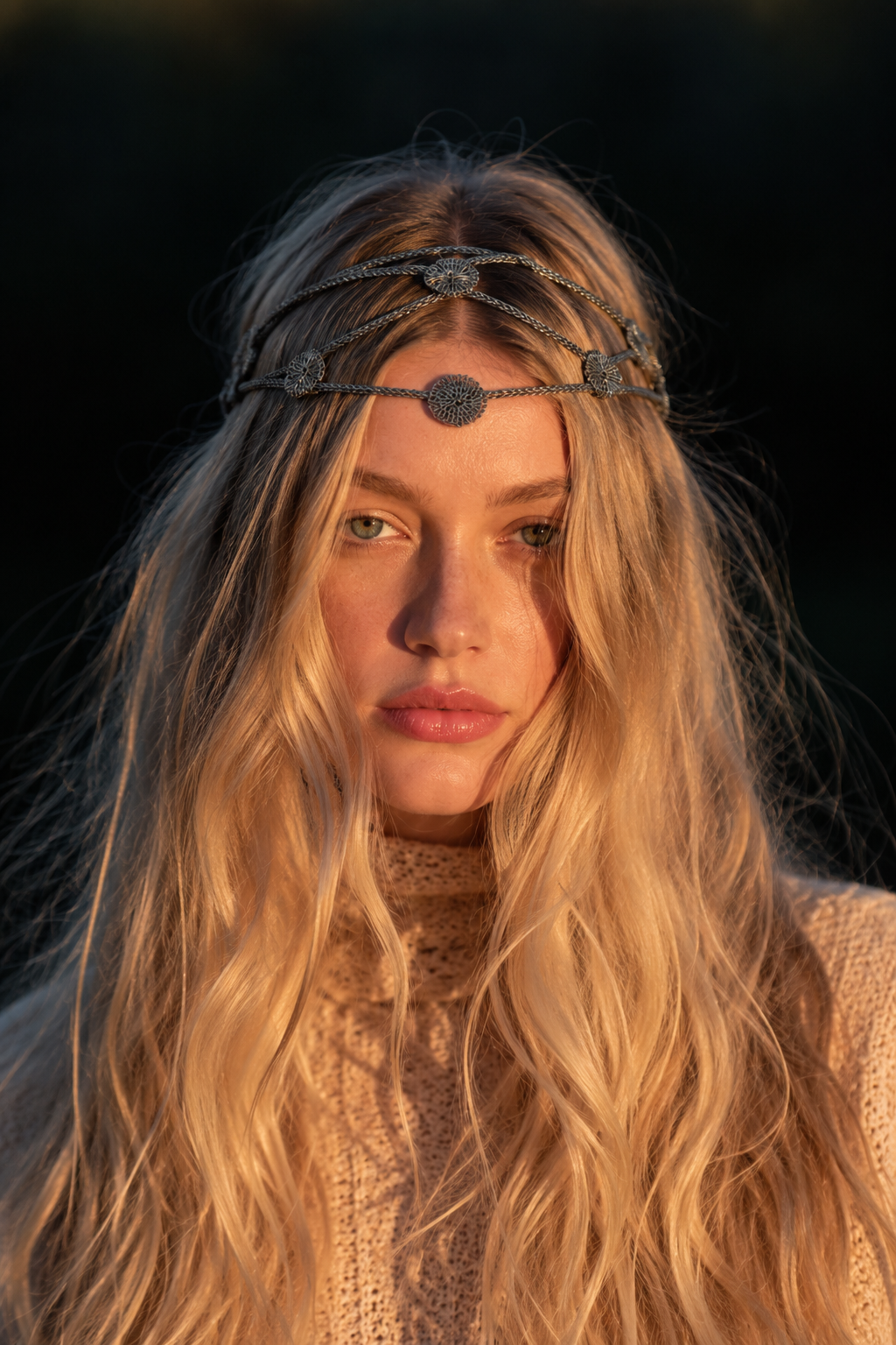 Calypso Headpiece Onyx