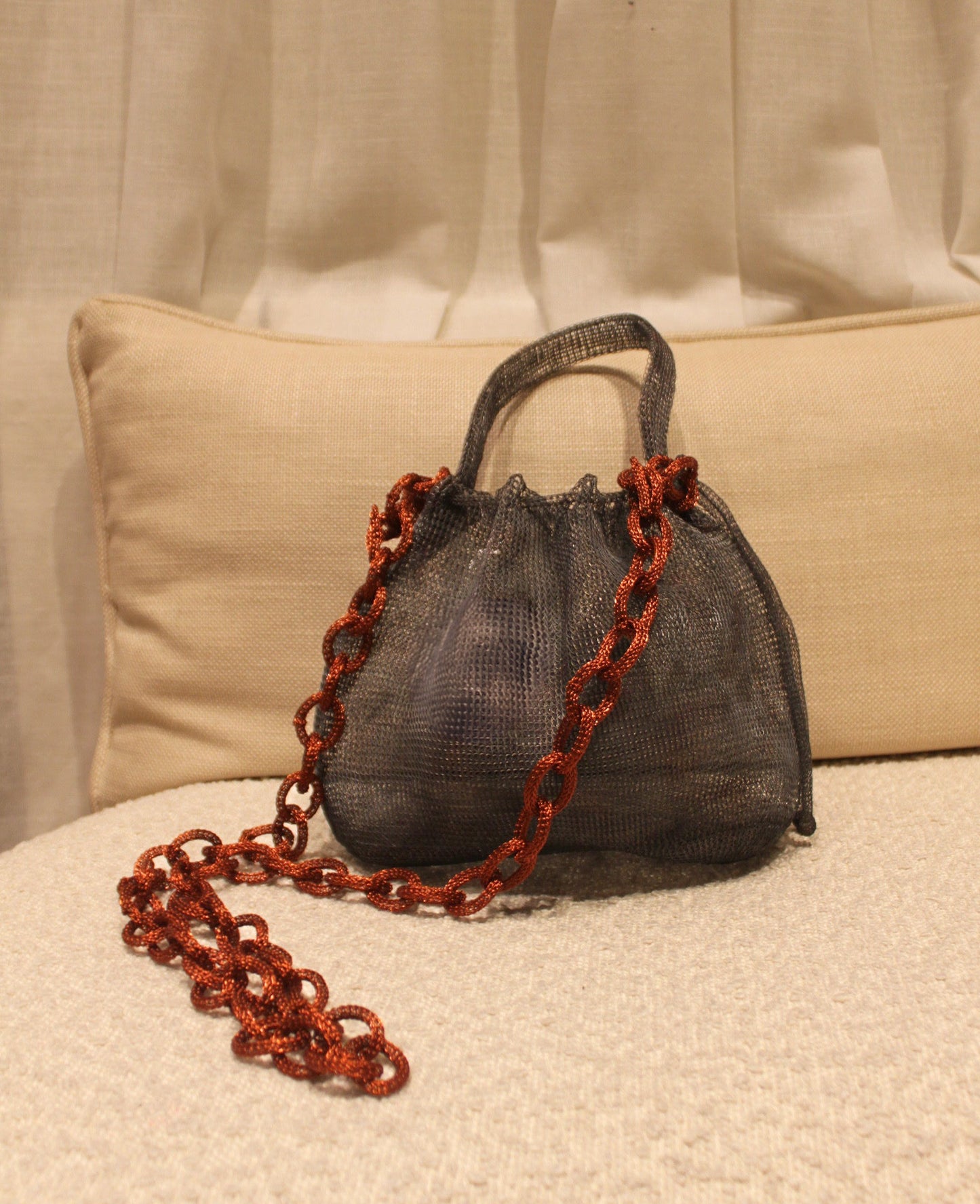 Iris chain Terracotta