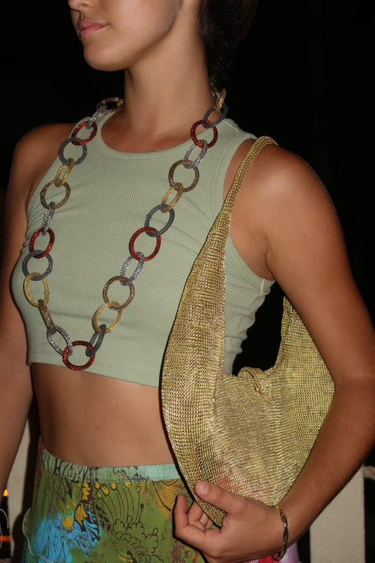 Iris necklace