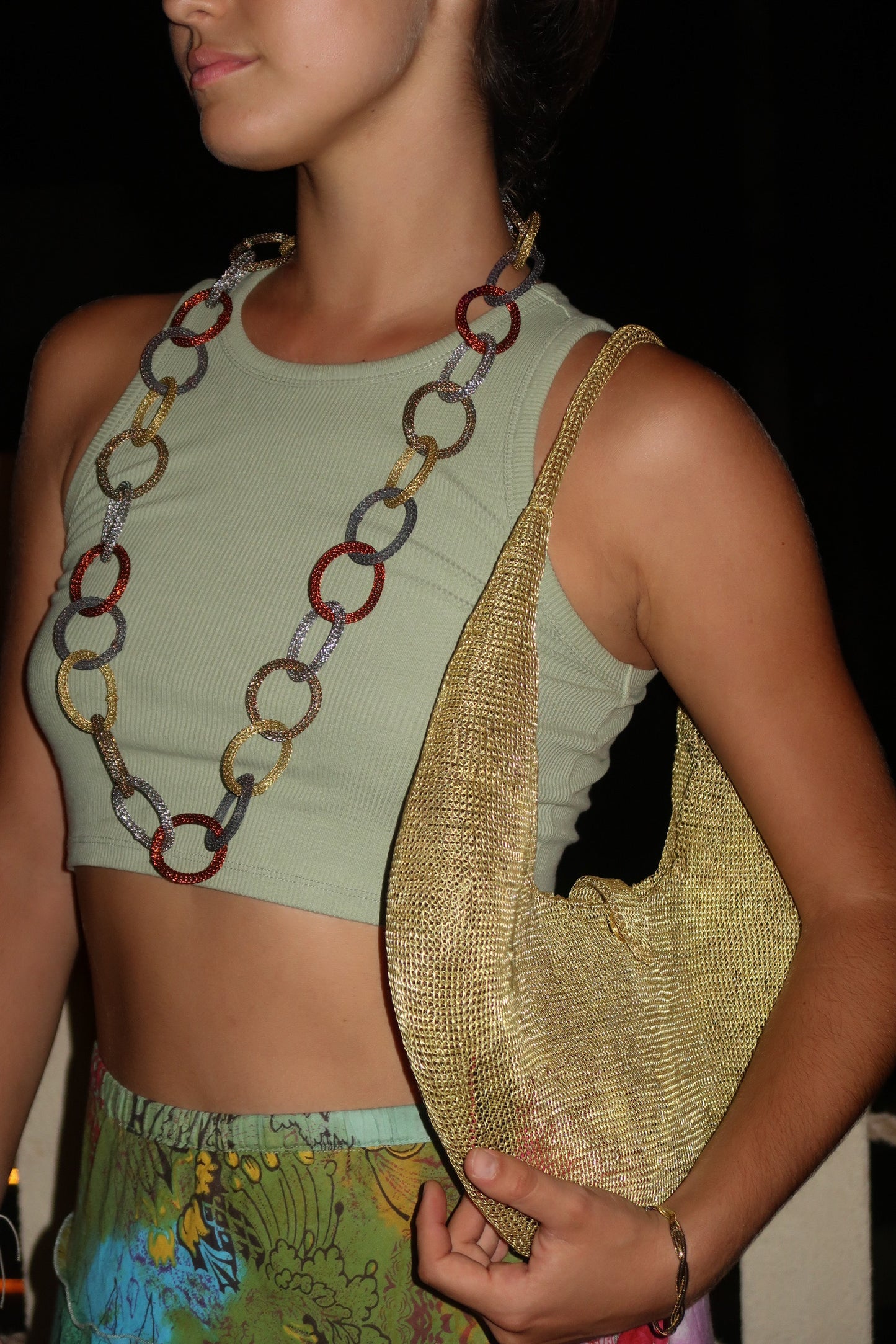 Iris necklace