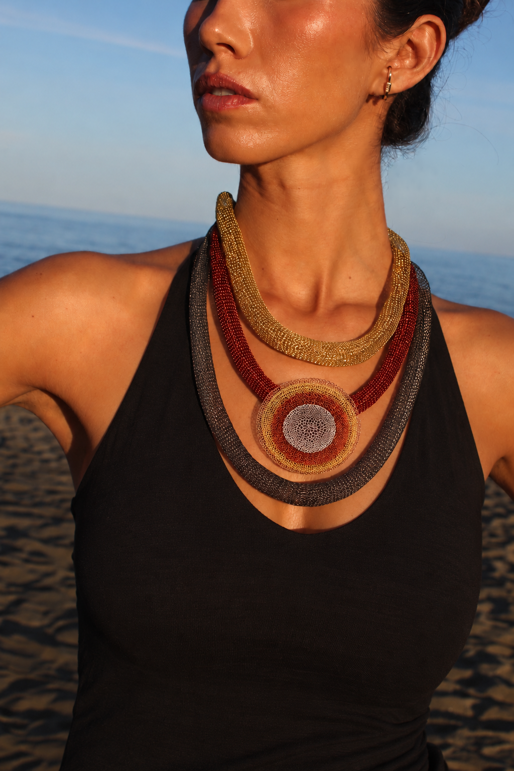 Moon Eye brooch