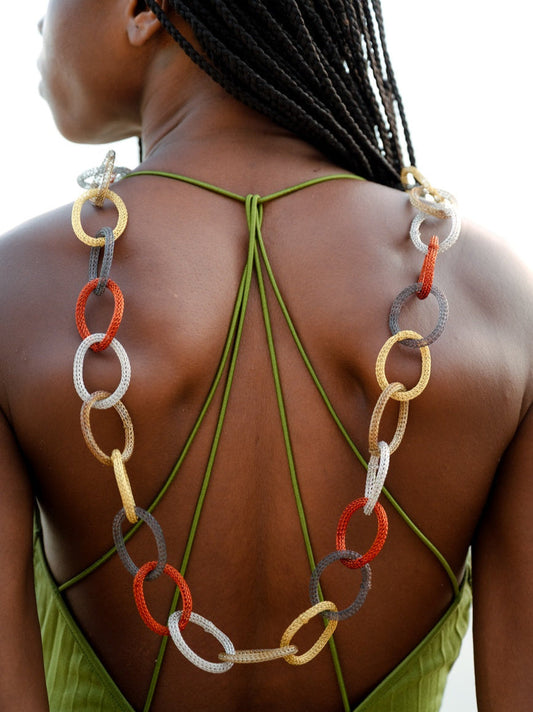Iris necklace