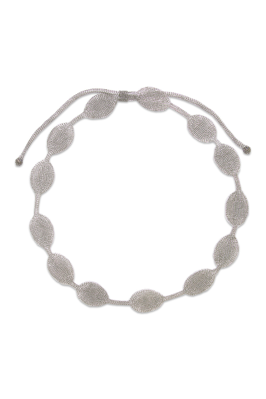 Waxing Moon necklace Silver