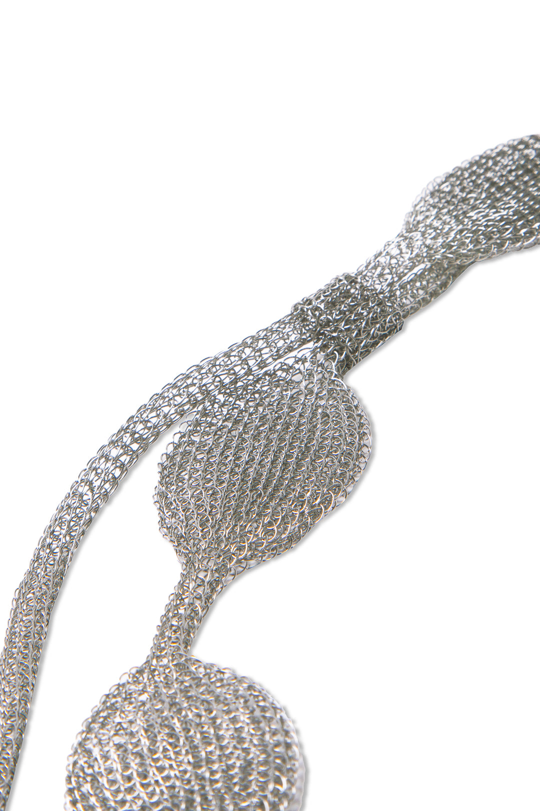Waxing Moon necklace Silver