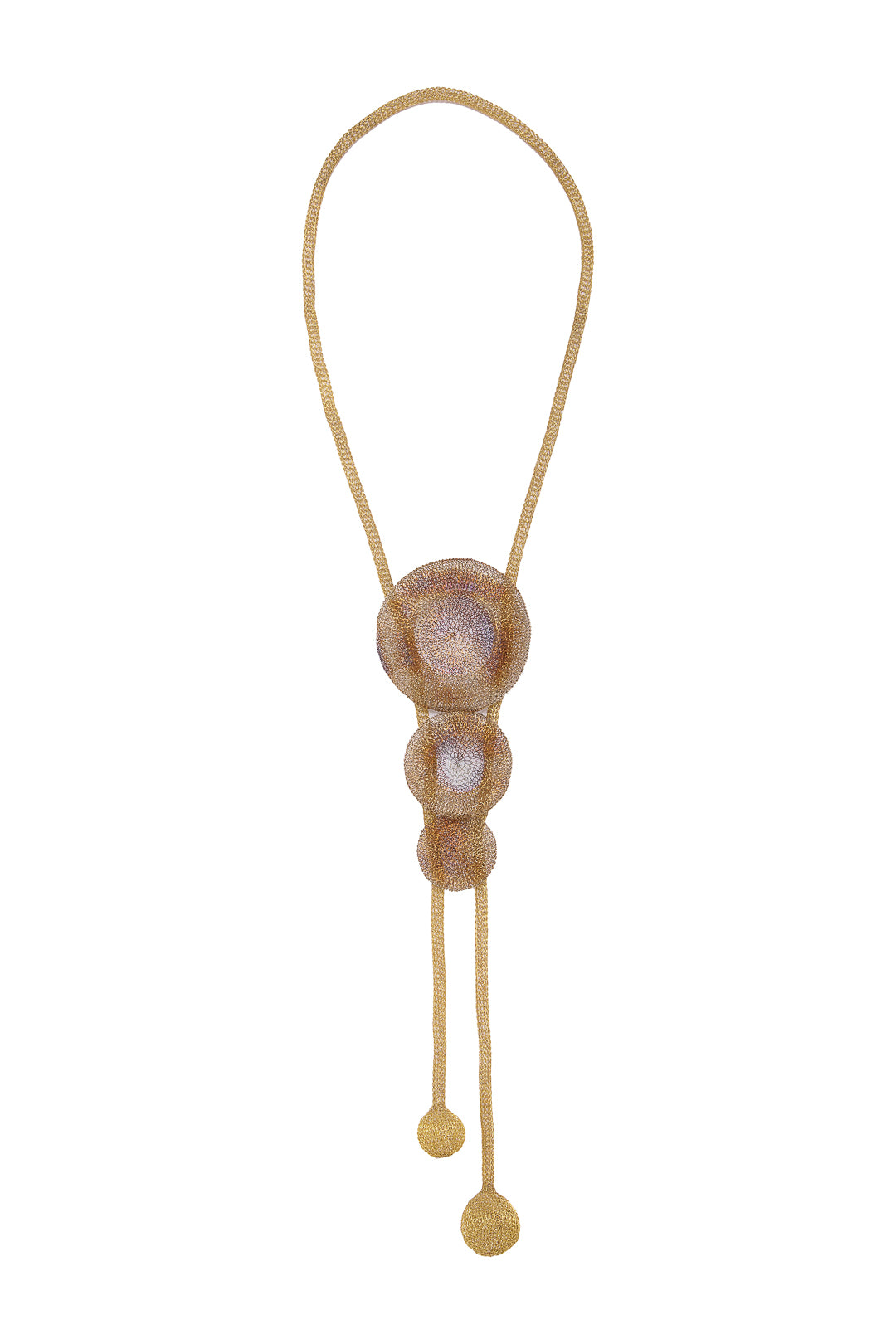 Moon drop necklace