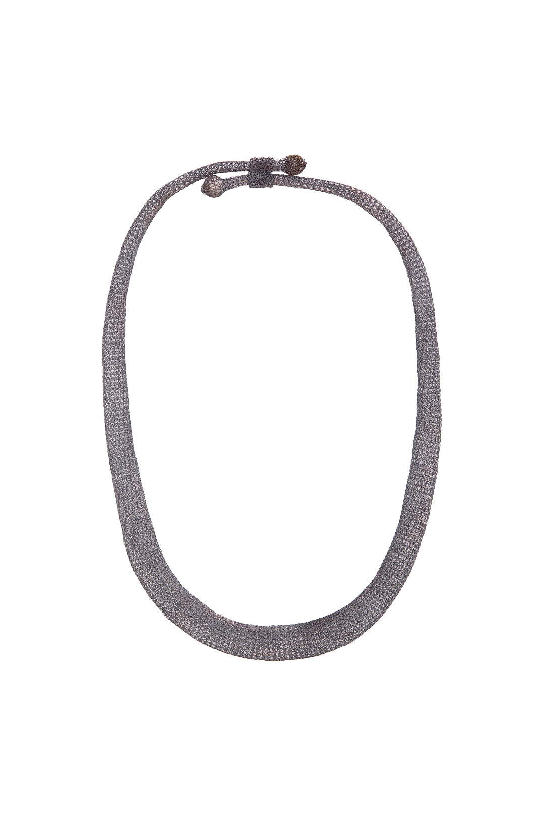 Moon halo necklace Onyx