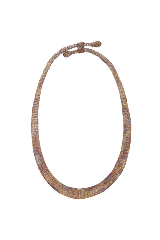 Moon halo necklace Labradorite