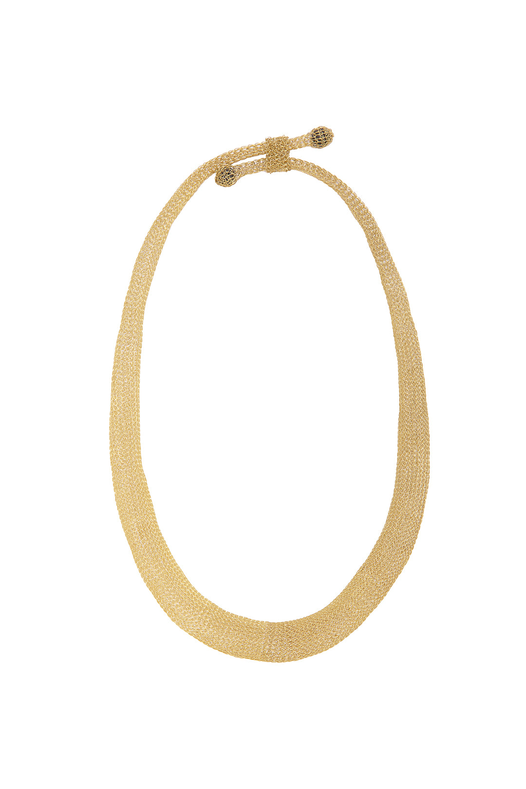 Moon halo necklace Gold